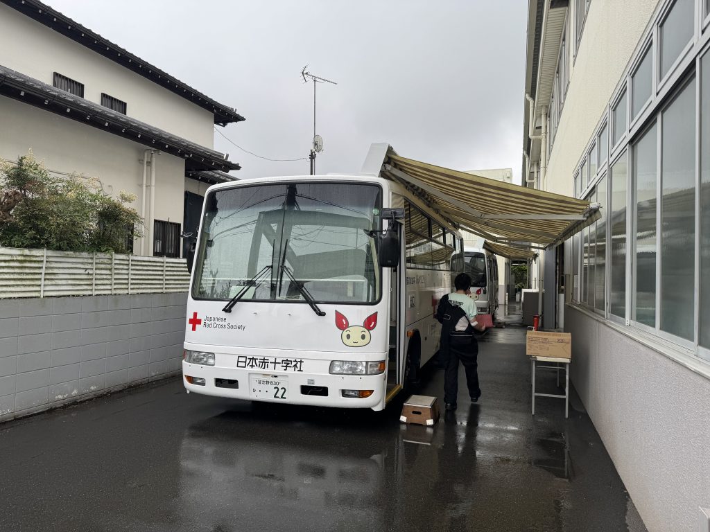 白井キャンパス　献血協力