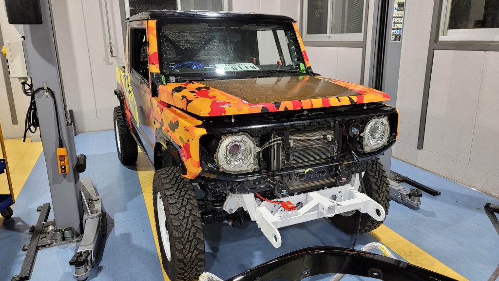 アジアクロスカントリーラリー2025　車両製作　③