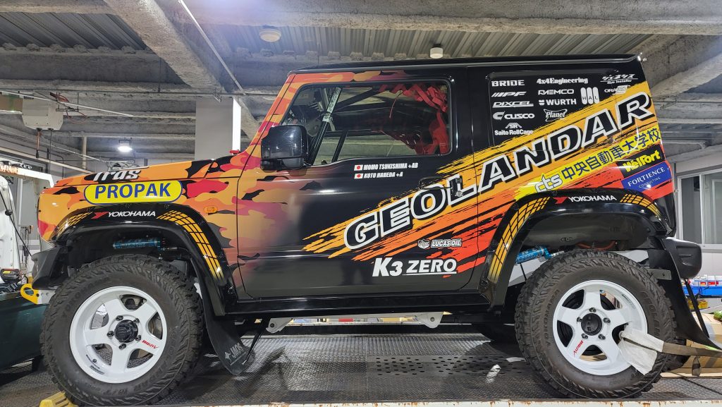 AXCR2026　車両制作　シェイクダウン